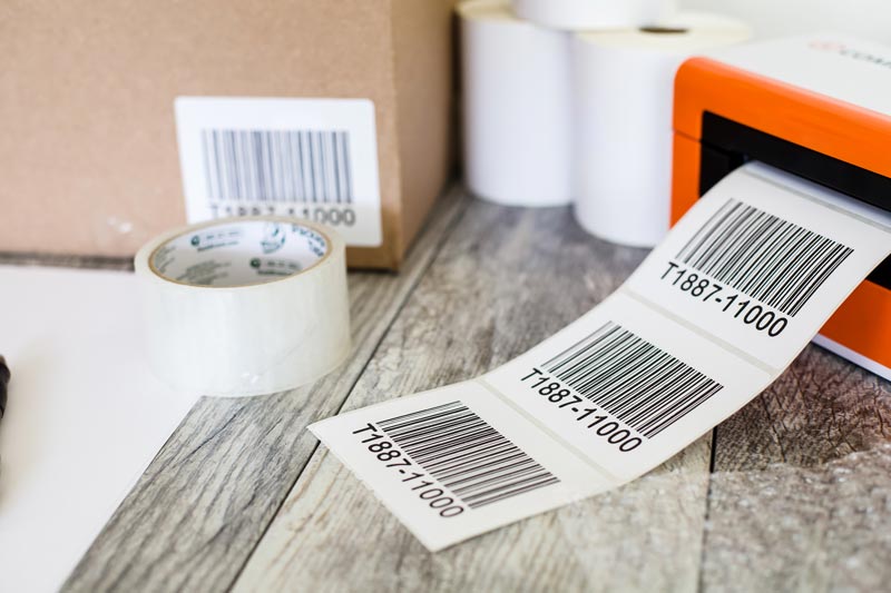 4″ x 3″ Direct Thermal Labels – 500 Per Roll – 1″ Core