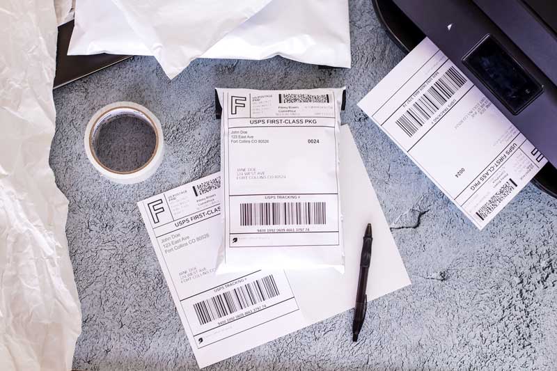 8.5″ x 5.5″ Half Sheet Labels